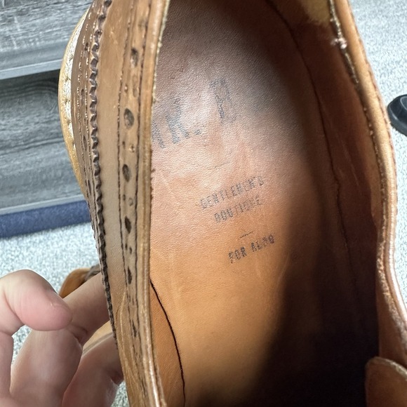 Mr B\'s Gentleman‎ Boutique Tan Brogues — For ALDO Brown Leather Size 13 main image 6